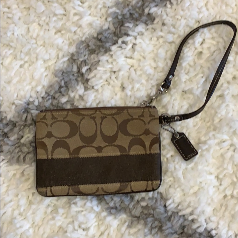 Coach wristlet
